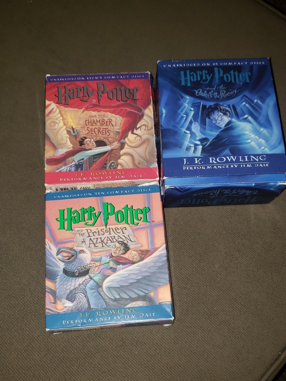 Harry Potter Compact Disk Box Sets Bundle